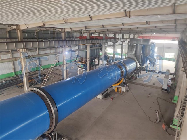 100噸赤梨渣烘干機(jī)多少錢一臺？